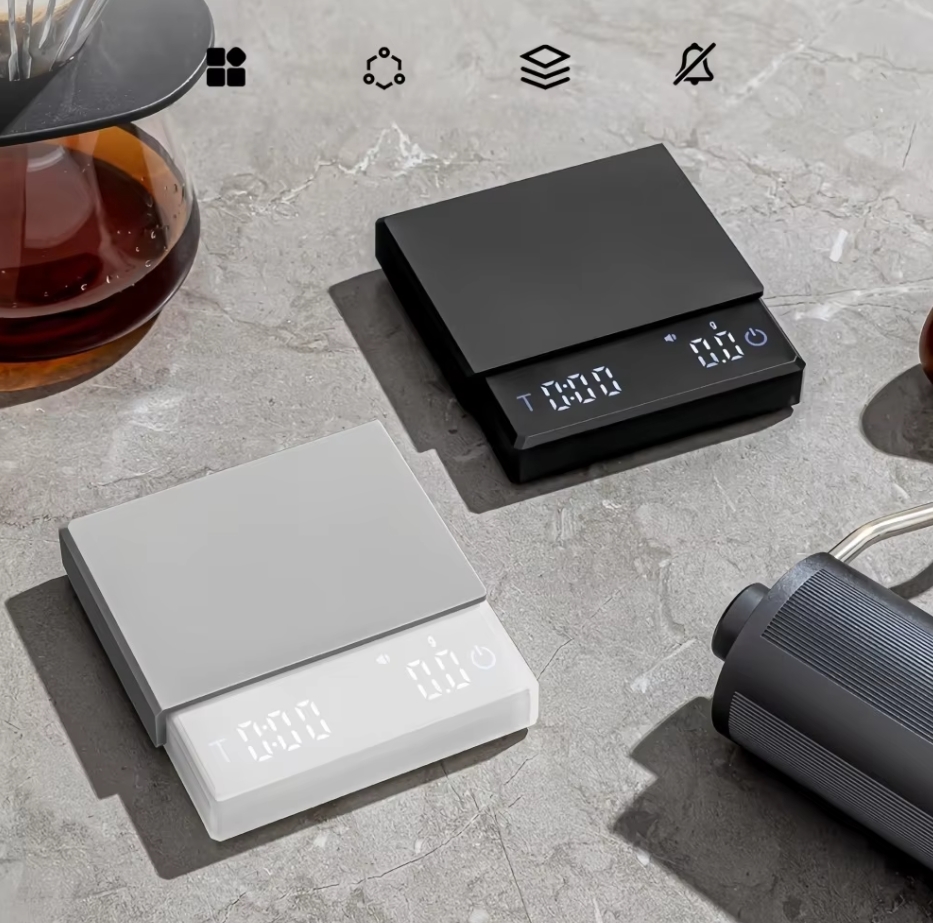 Electronics Stuff - Mini balance électronique à café intelligente,