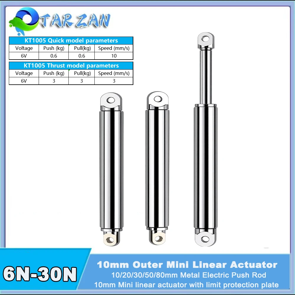 Electro Gadgets - Actionneur linéaire rétractable de type stylo
