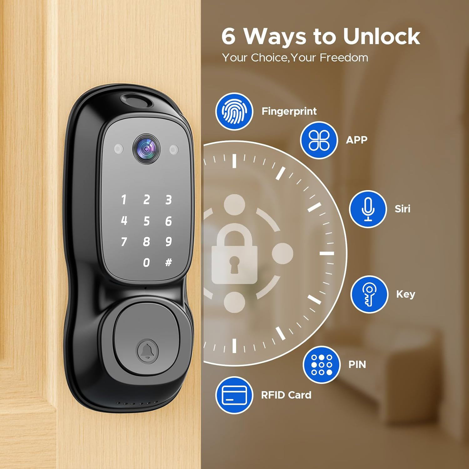 Serrure de porte intelligente  - Electronics & Gadgets Charging Gocable 8 In 1 Edc 100W Cable avis et prix