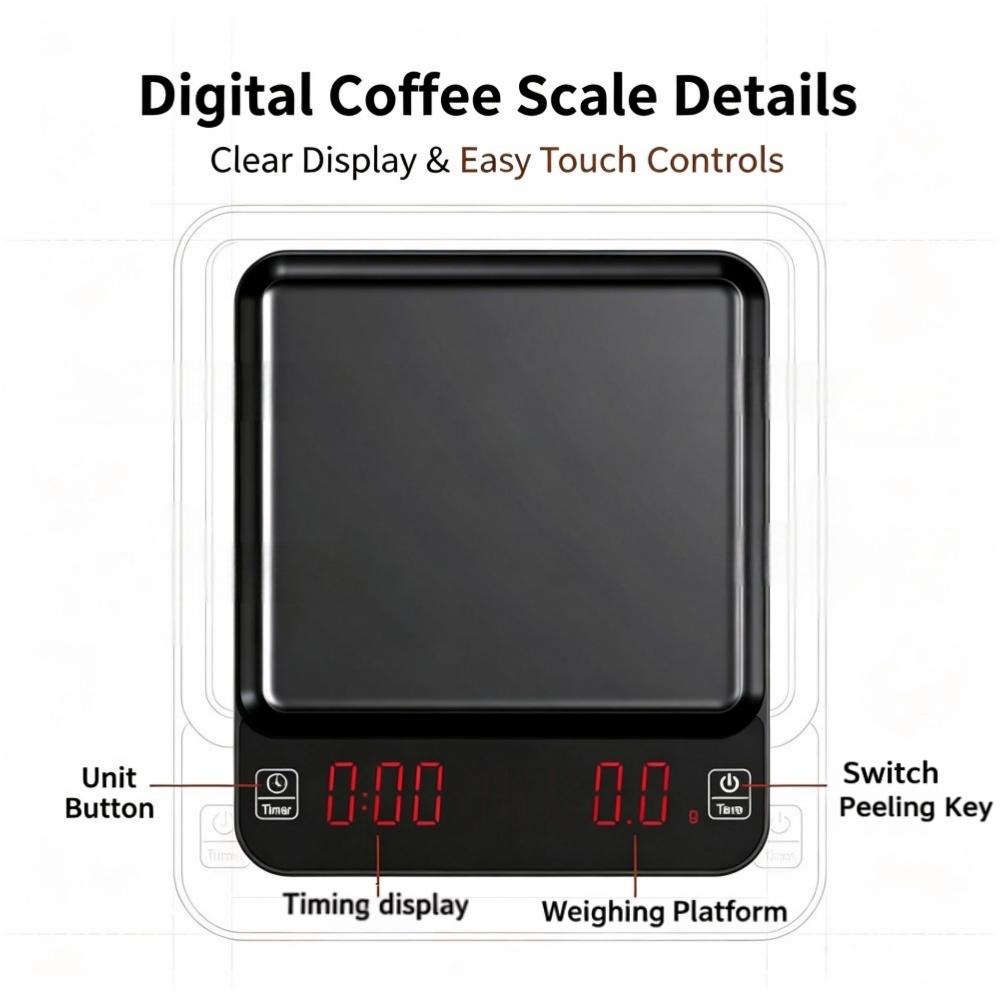Balance à café numérique de ha - Electronics & Gadgets Charging Gocable 8 In 1 Edc 100W Cable avis et prix