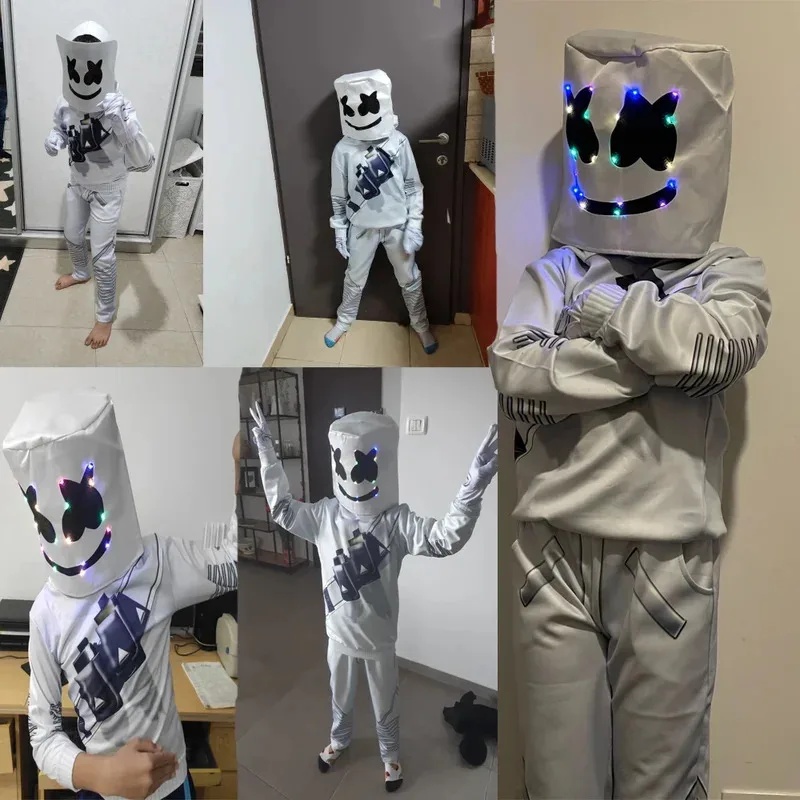 Tenue Premium Halloween DJ LED - Led Gloves Music avis et prix